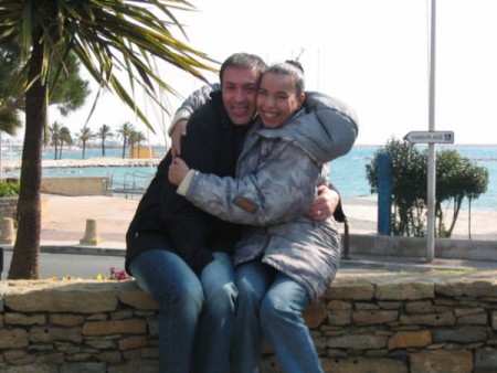 Marido et moi à Saint Laurent du var